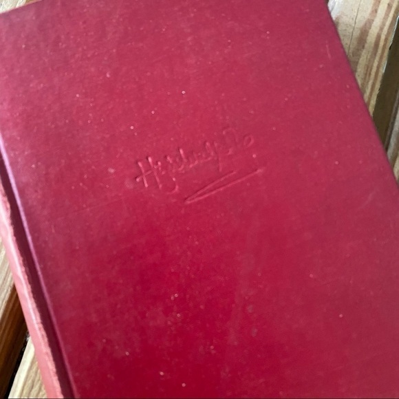 Vintage The Cathedral High Walpole Red Rare Coffee Table Book Antique Embossed - Picture 12 of 12